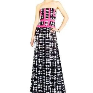 BCBG MaxAzria Gracelyn Strapless Maxi Dress